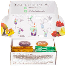 Load image into Gallery viewer, vegan bubble tea kit gift set