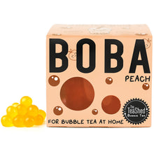 Load image into Gallery viewer, peach popping boba juice pearls
