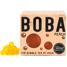 Load image into Gallery viewer, peach popping boba juice pearls