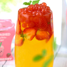Load image into Gallery viewer, peach bubble tea fruit syrup
