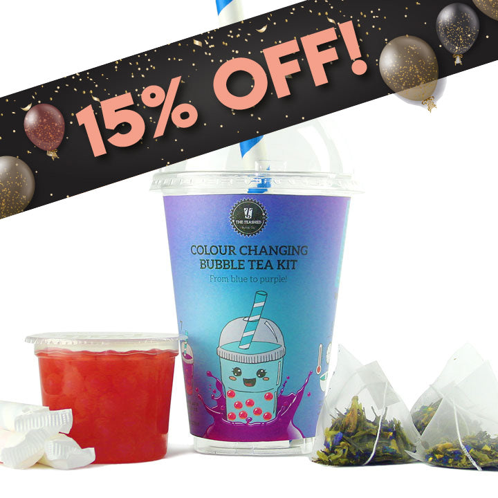 Colour Changing Bubble Tea Kit - 3 servings