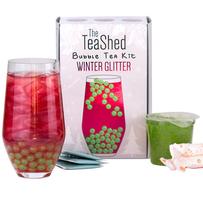 glitter bubble tea kit