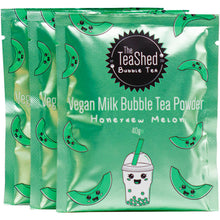 Load image into Gallery viewer, honeydew milk bubble tea powder vegan
