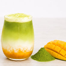 Load image into Gallery viewer, mango matcha latte
