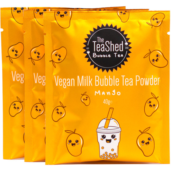 mango milk bubble tea powder vegan