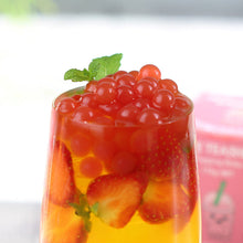 Load image into Gallery viewer, strawberry popping boba pearls
