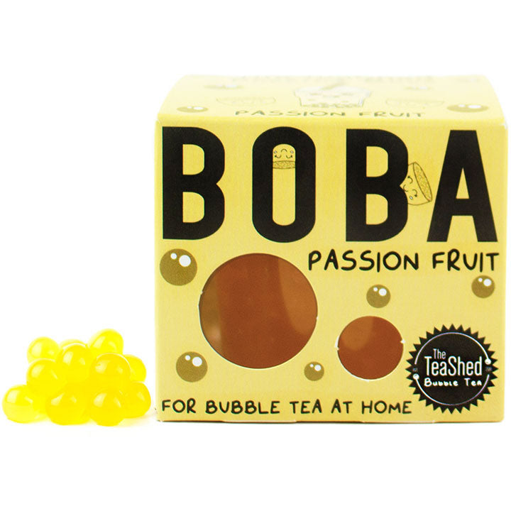 passion fruit popping boba juice pearls
